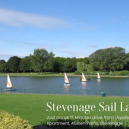 Skyvillion-Stevenage Amazing 3Bed House, Garden, Free Off Street Parking For 2 Cars, Wifi公寓 外观 照片