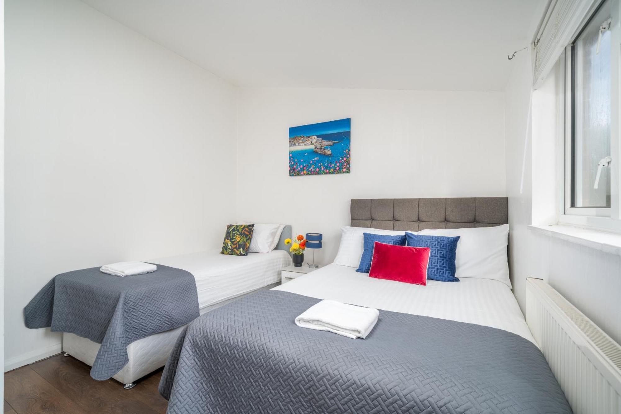 Skyvillion-Stevenage Amazing 3Bed House, Garden, Free Off Street Parking For 2 Cars, Wifi公寓 外观 照片