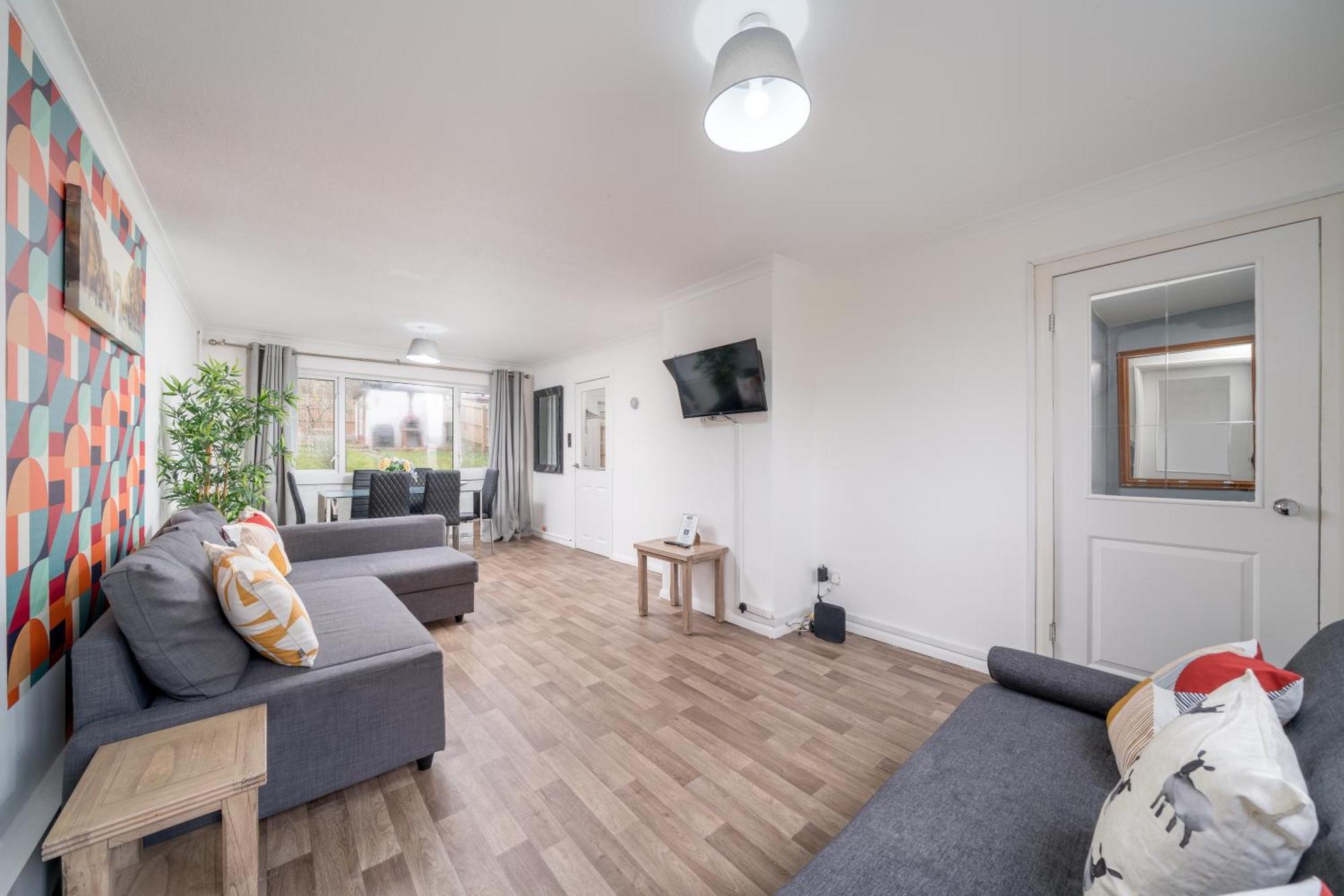 Skyvillion-Stevenage Amazing 3Bed House, Garden, Free Off Street Parking For 2 Cars, Wifi公寓 外观 照片